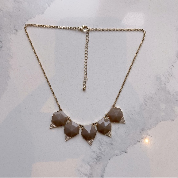 Costume Jewellery.  Purple/Gray Stones w/White Diamond Accents. - Picture 2 of 2